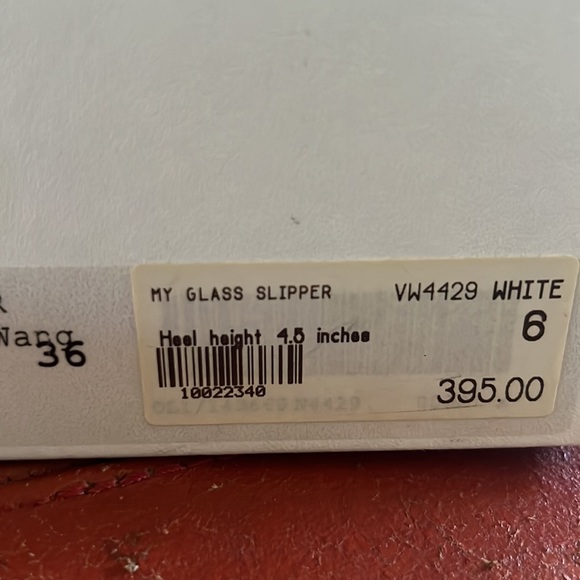 Vera Wang wedding heels Sz 36/6 - Picture 6 of 10